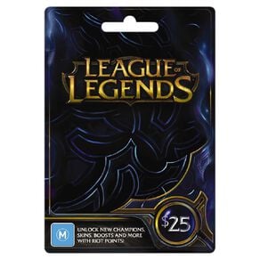 Riot $25 Game Card