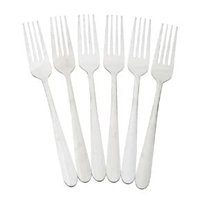 Living & Co Everyday Forks Stainless Stainless Steel 6 Pack