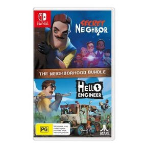 Nintendo Switch Secret Neighbor Hello Engineer Neighborhood Bundle